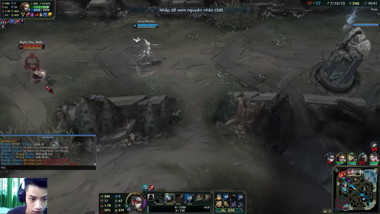 live stream....lmht....best vayne :v trolll game :))
