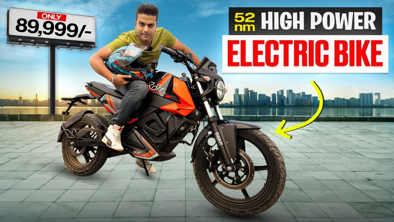 Best Make in INDIA Electric Bike at just Rs 89,999/- Oben Rorr EZ all details and ride review