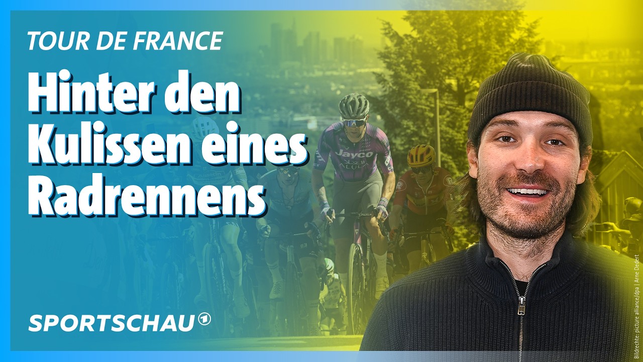 Rick Zabel nimmt euch mit hinter die Kulissen bei Eschborn - Frankfurt | Deine Tour | Sportschau