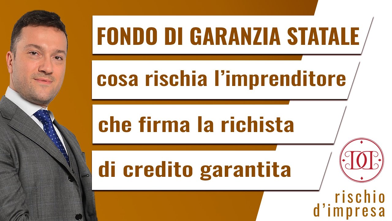 Fondo di Garanzia Statale: cosa rischia l'imprenditore che firma la richiesta di credito garantita