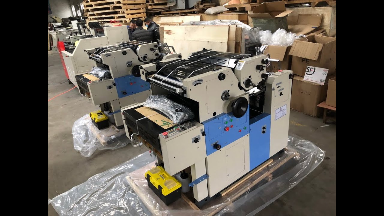 2 COLOR OFFSET PRINTING MACHINE SATELLITE TYPE MANUAL MODEL 16X22 SIZE ZR56IISX2 DISPLAY -ZONGRUI