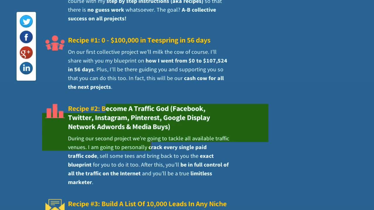 Tee Profits Recipe Exclusive Bonus Video
