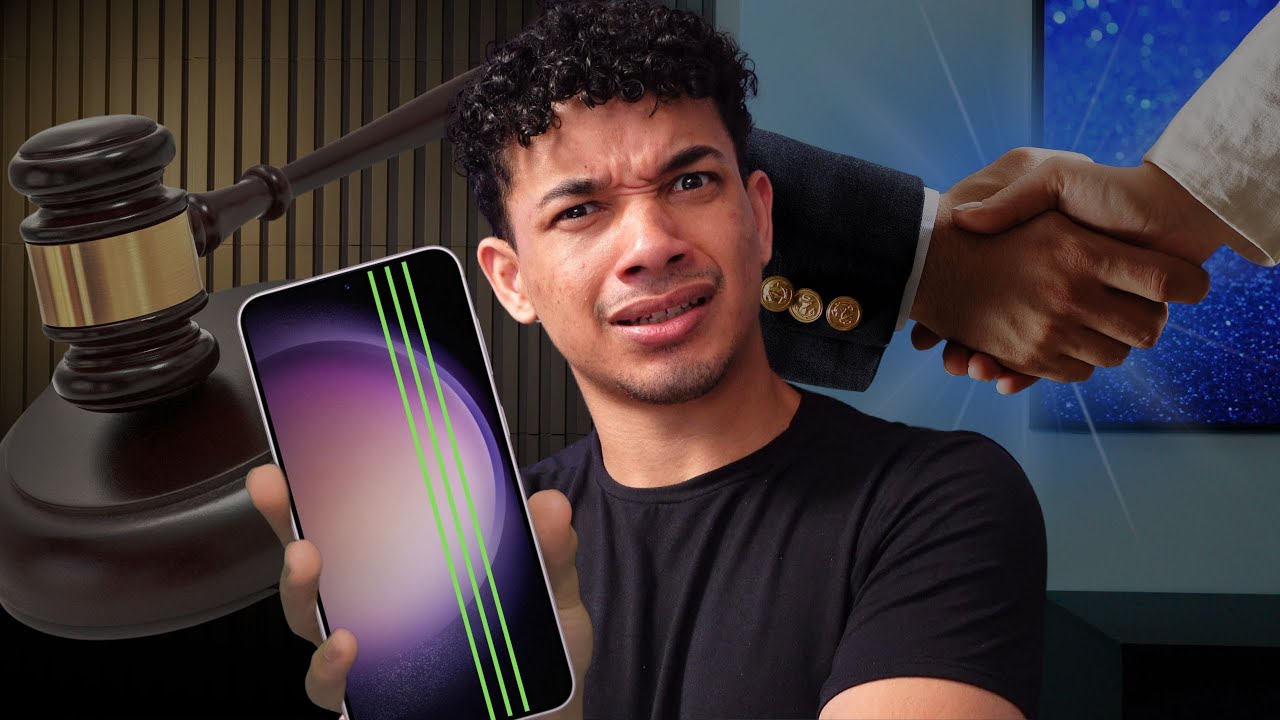 Meu Samsung deu LINHA VERDE na Tela - O que fazer?