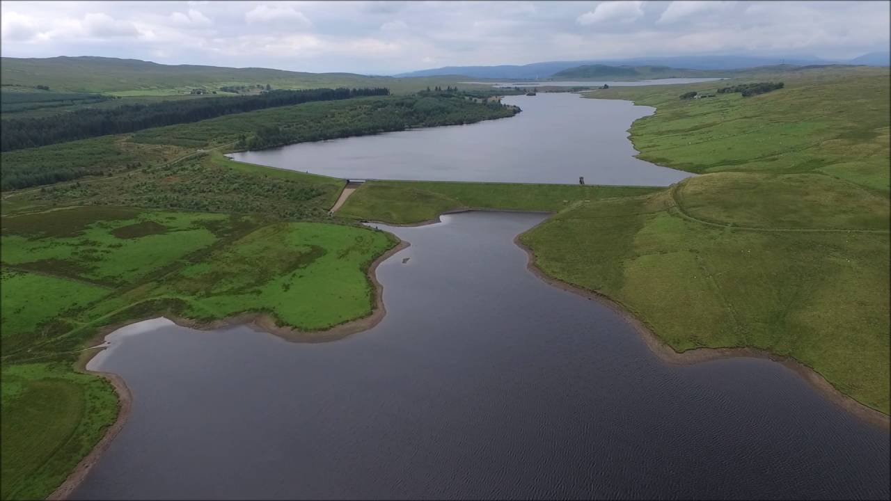 Gryffe Reservoir Inverclyde Scotland DJI Phantom