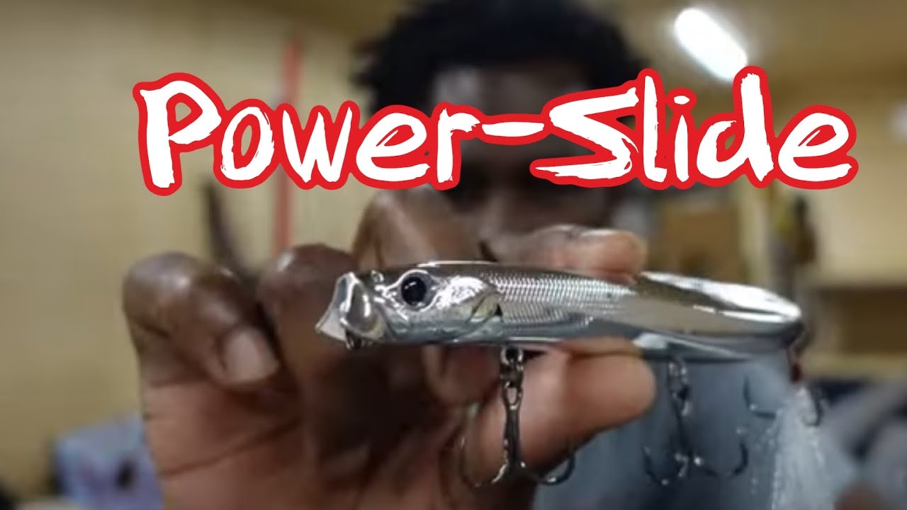 First Time Fishing A New Topwater Lure - 13 Fishing POWER-SLIDE
