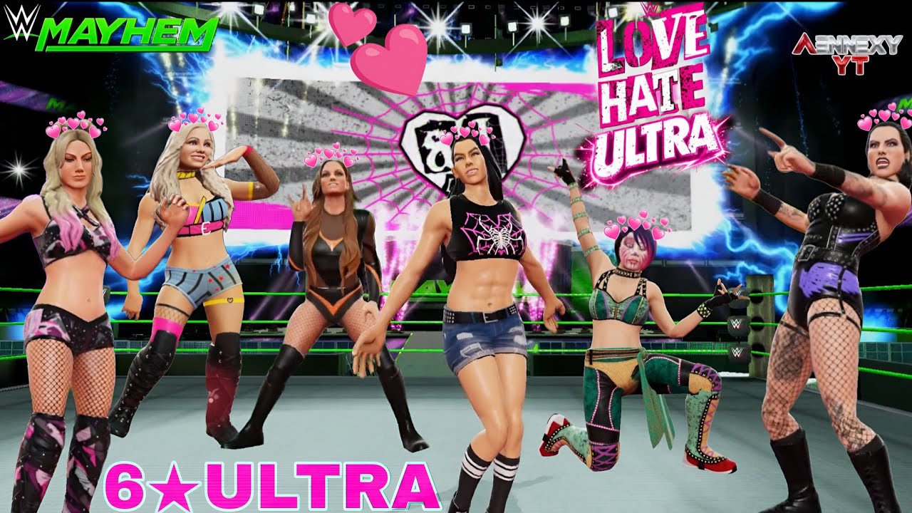 Love Bites Back 6 Star AJ Lee Love Hate Ultra | WWE MAYHEM