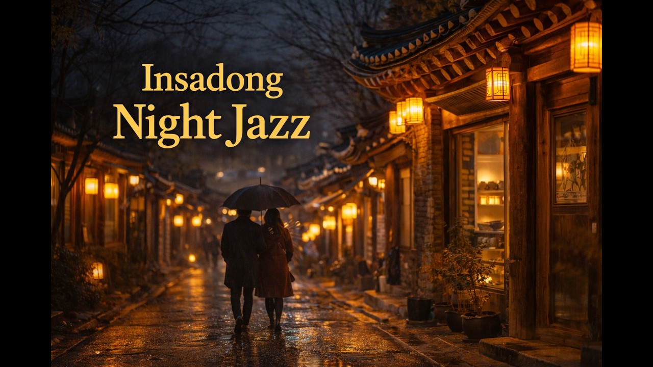 Insadong Night Jazz &ndash; Traditional Seoul Culture Street Lounge (8 Hours)인사동 나이트 재즈