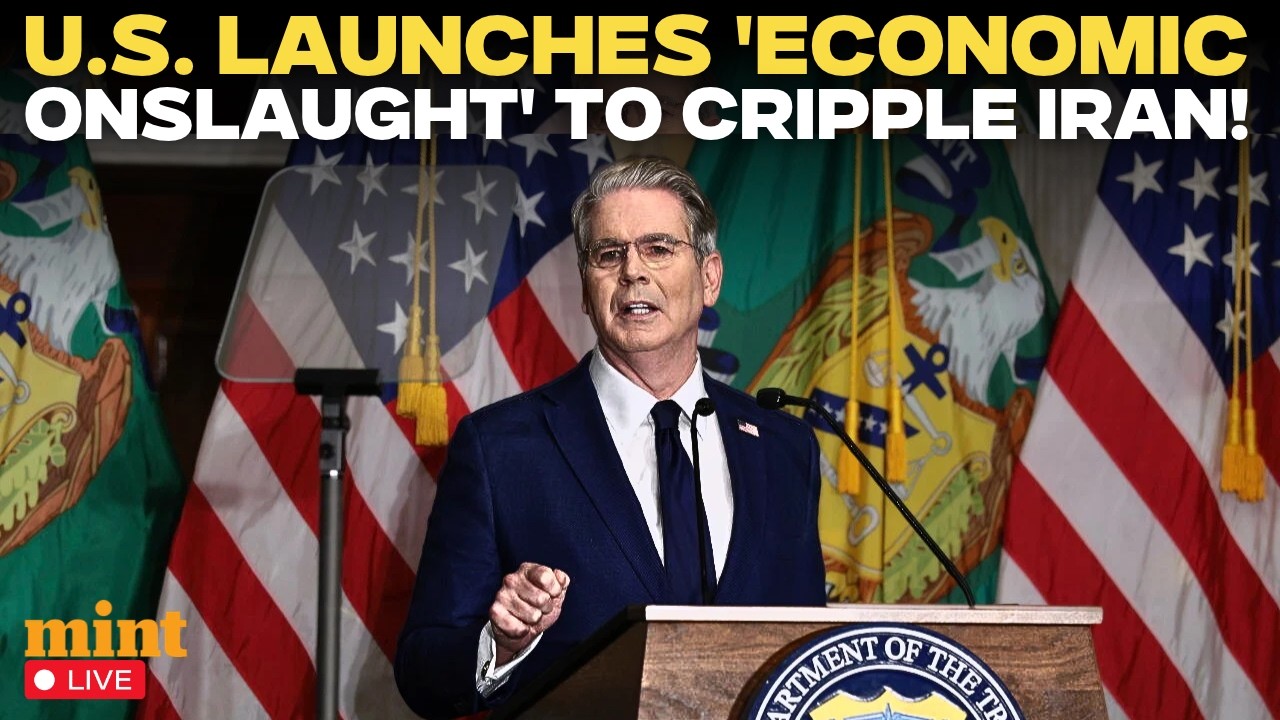 Iran War News LIVE: Scott Bessent Launches &lsquo;Economic Onslaught&rsquo; To Cripple Iran | US Iran War LIVE