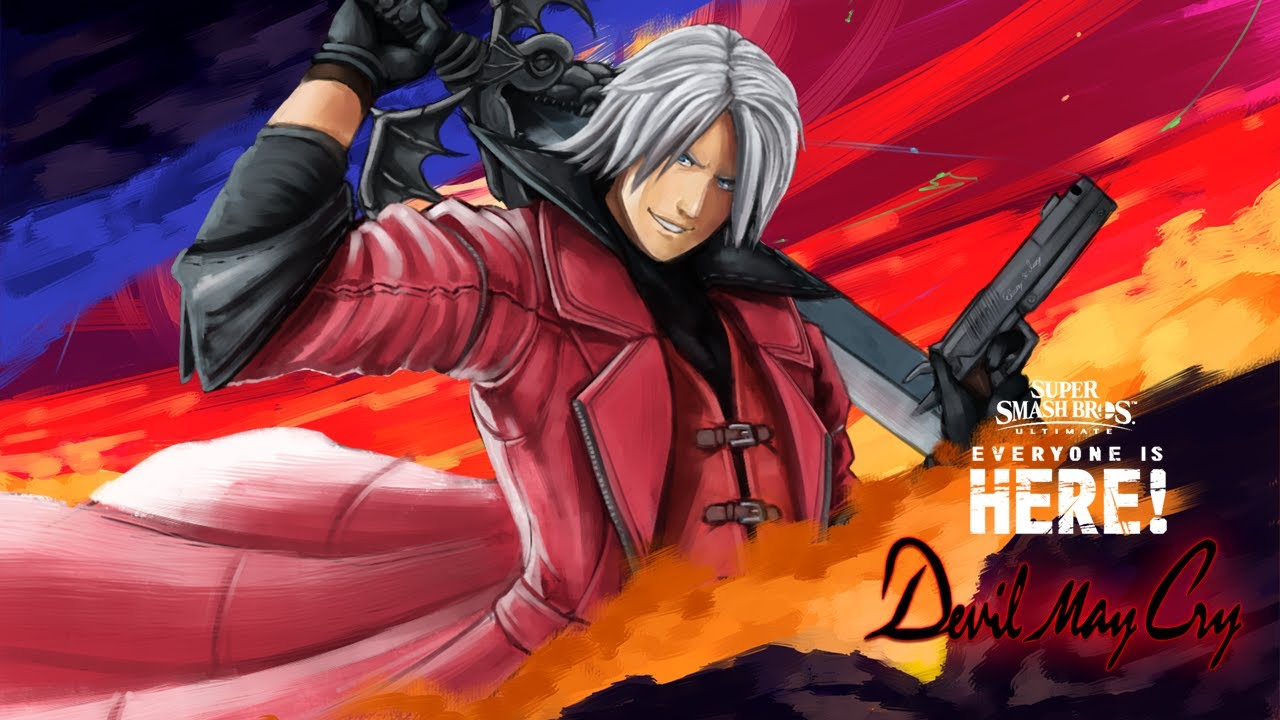 Super Smash Bros Ultimate | Mural Style | Dante