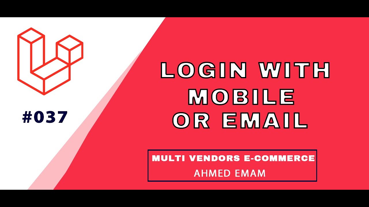 Laravel Complete Tutorial #037 - Laravel Login with mobile or email  or username at same time