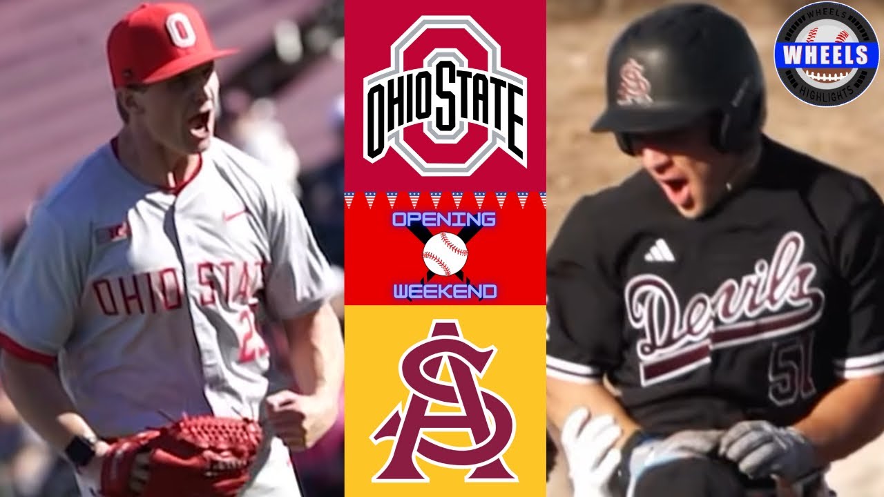 Ohio State vs Arizona State (CRAZY GAME!) | Game 2 | 2025 College Baseball