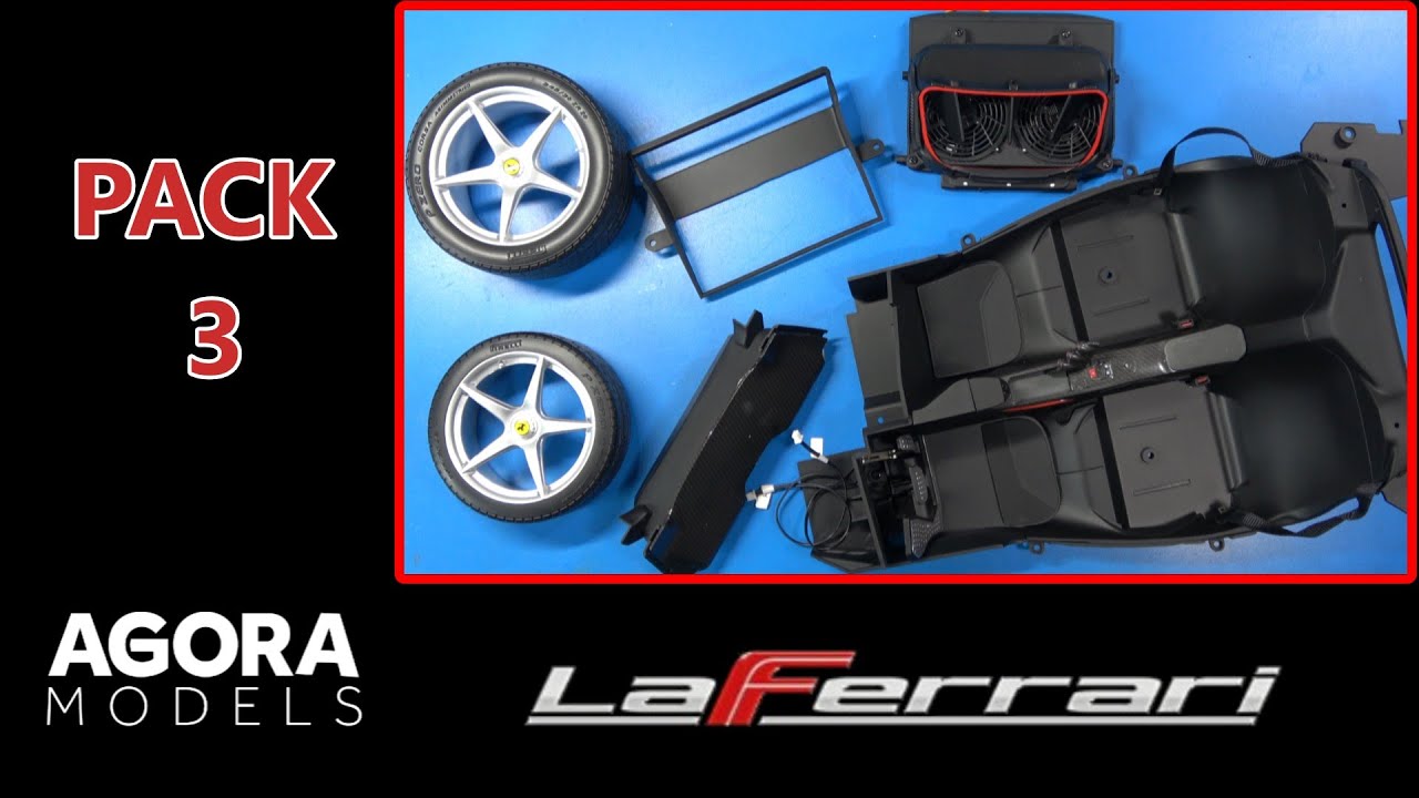 LaFerrari Build Pack 3 Stages 17 to 24 from Agora Models