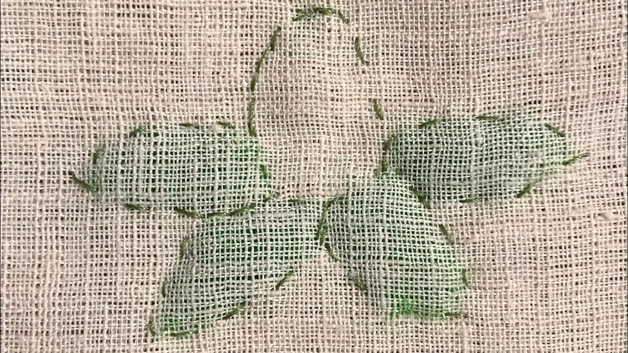 141. Shadow Trapunto Italian Quilting - slow stitching - dictionary of stitches - create and craft