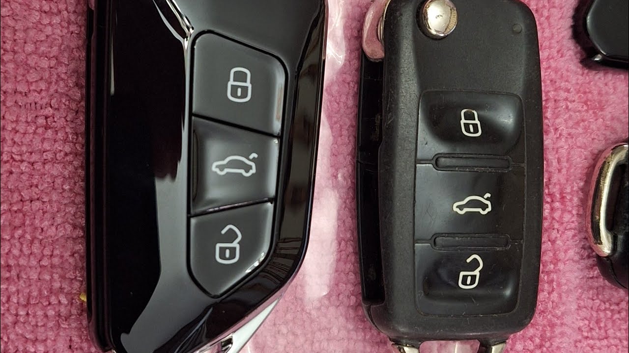 VW  Key Upgrade / Conversion Kit - Shell Replacement
