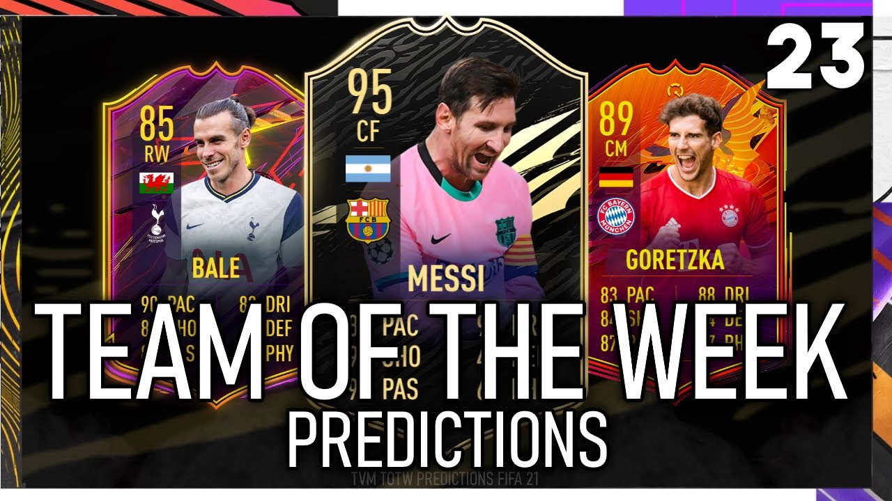 FIFA 21 | TEAM OF THE WEEK PREDICTIONS 23 FT. MESSI | #TOTW23