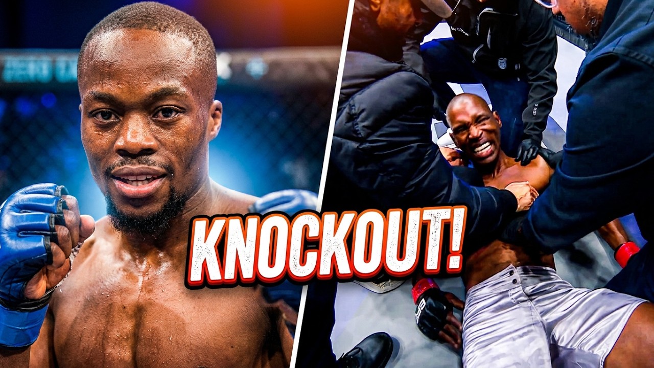 SCARY KNOCKOUT! Veja Hinda vs Bheki Ngcobo | EFC 134 Full Fight