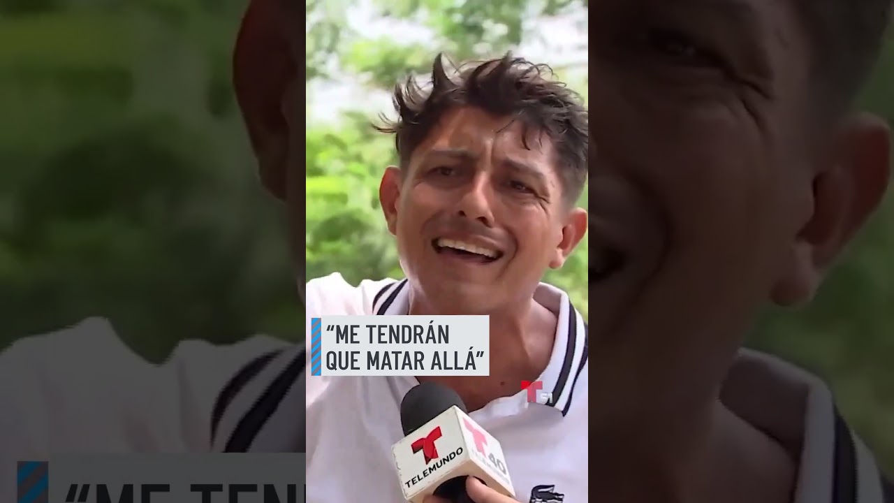 Migrantes en la frontera mexicana decididos a cruzar hacia EEUU
