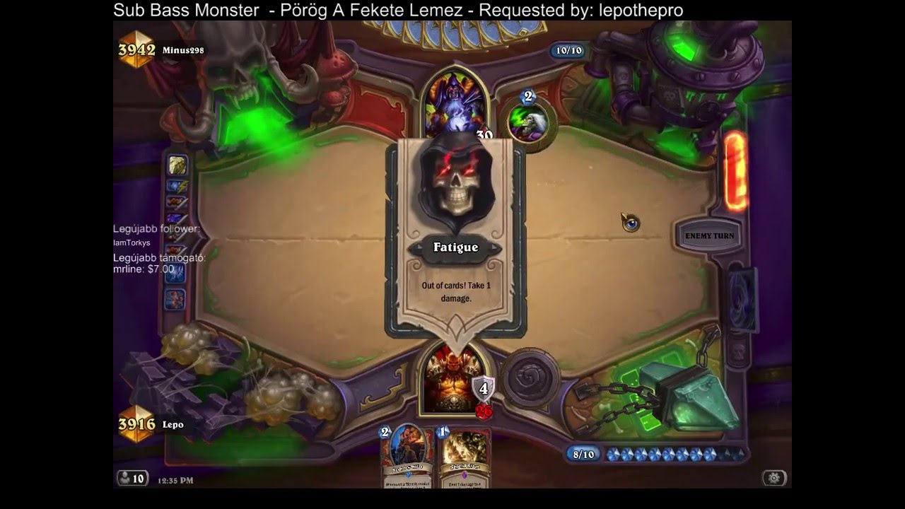 Lepo Hearthstone Legend play Elise warrior