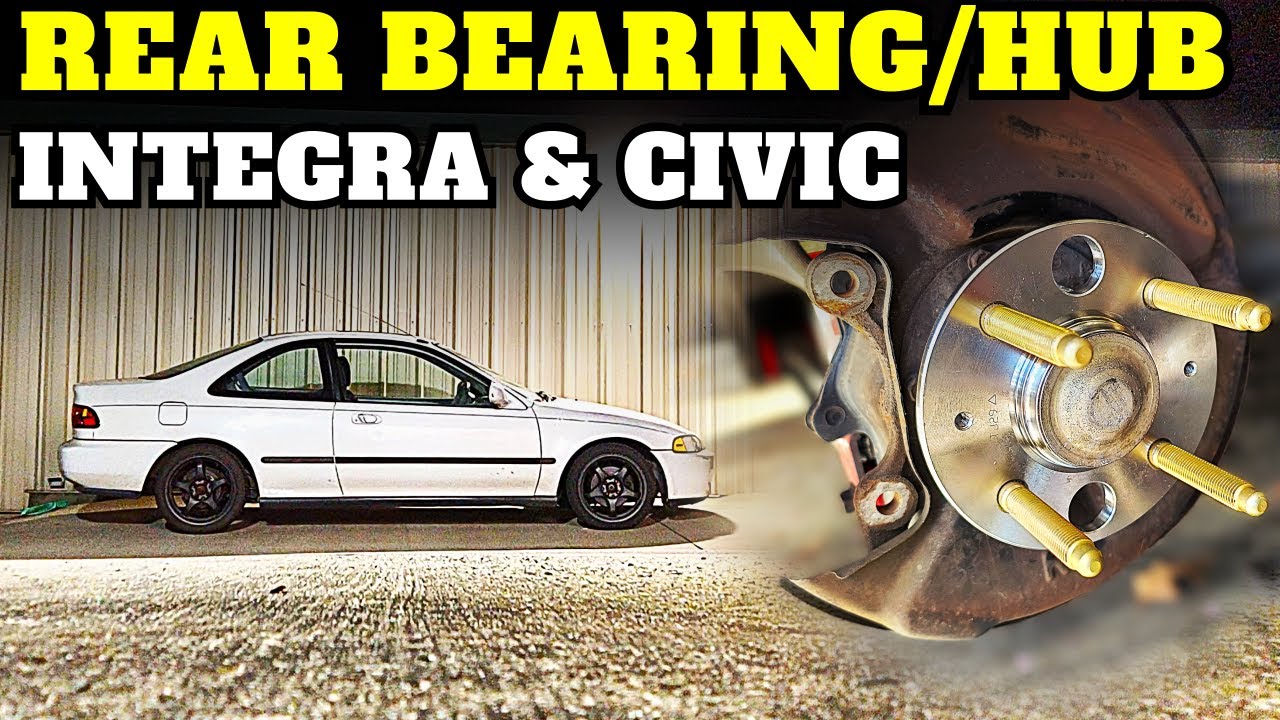 Civic / Integra Rear disc bearing replacement | FINALLY!