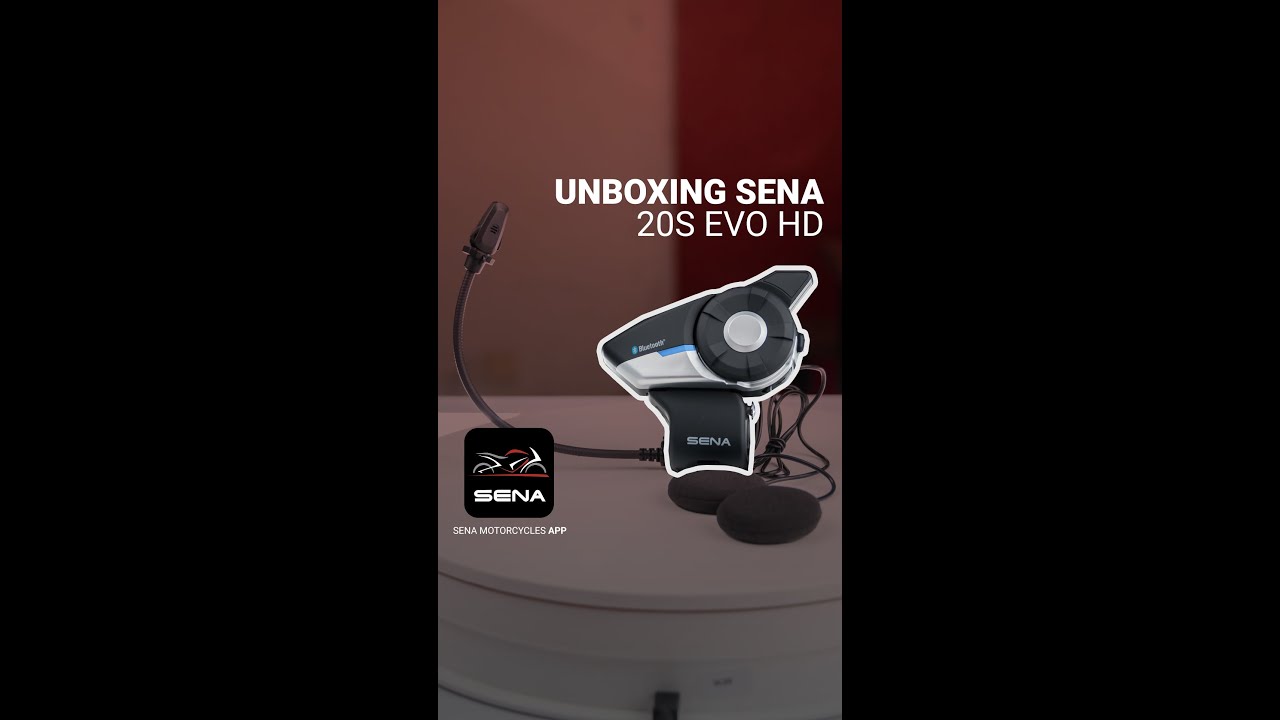 Unboxing sena 20S Evo HD