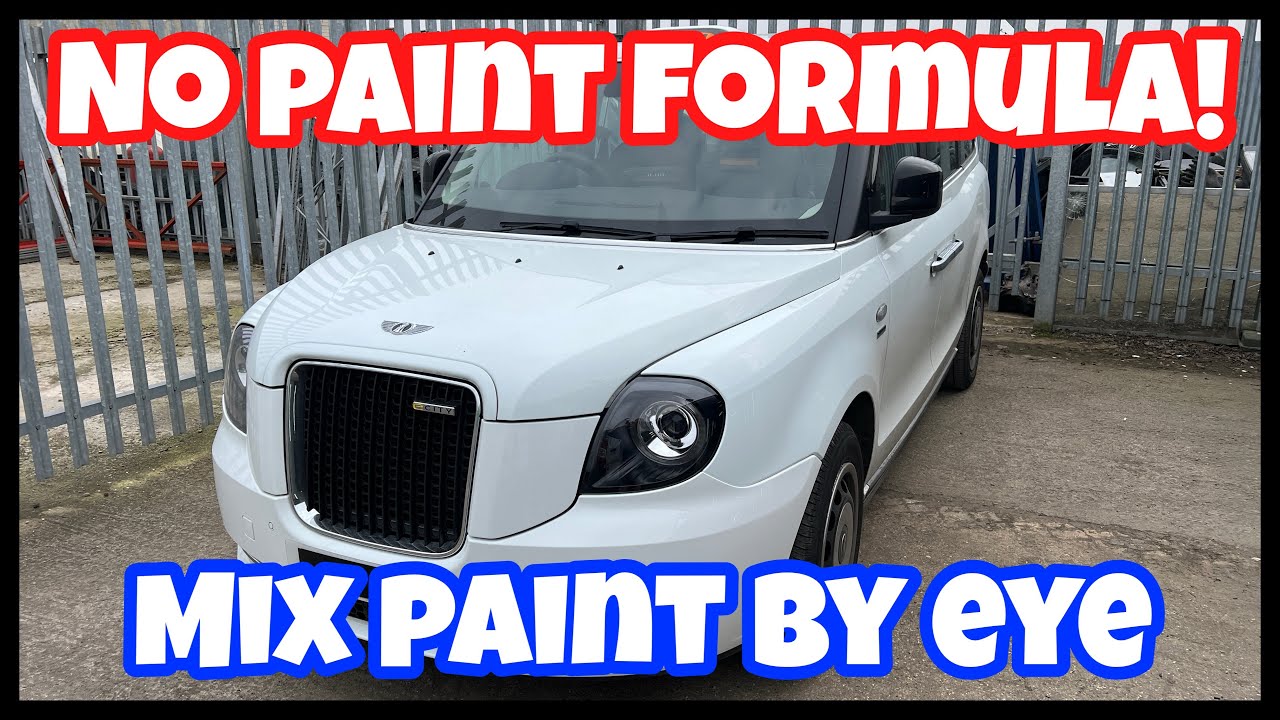 No paint formula No problem!! Let’s mix it by eye 👁️