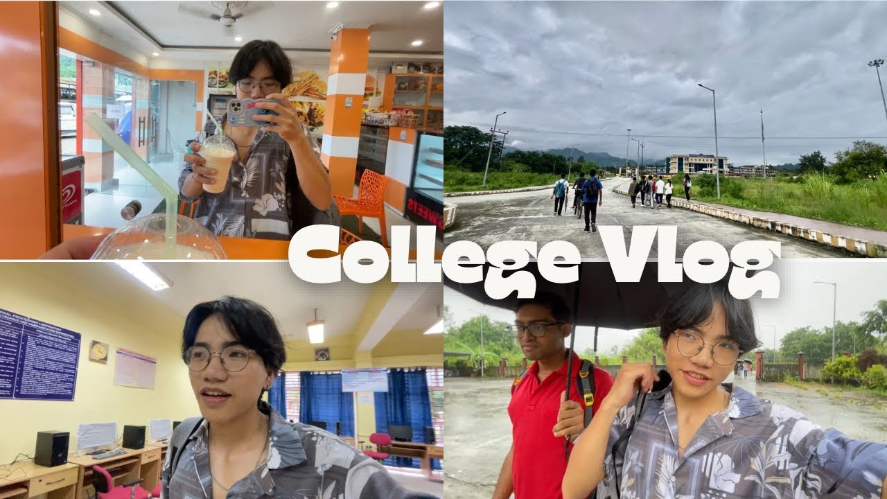 Slice Of Life;College vlog,NERIST, Run for classes and all the stuffs 😅