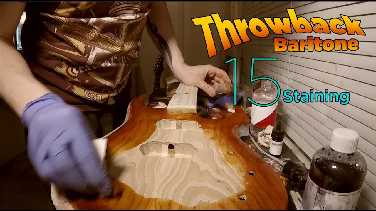 Finishing My First Guitar Build: Staining A Burst By Hand