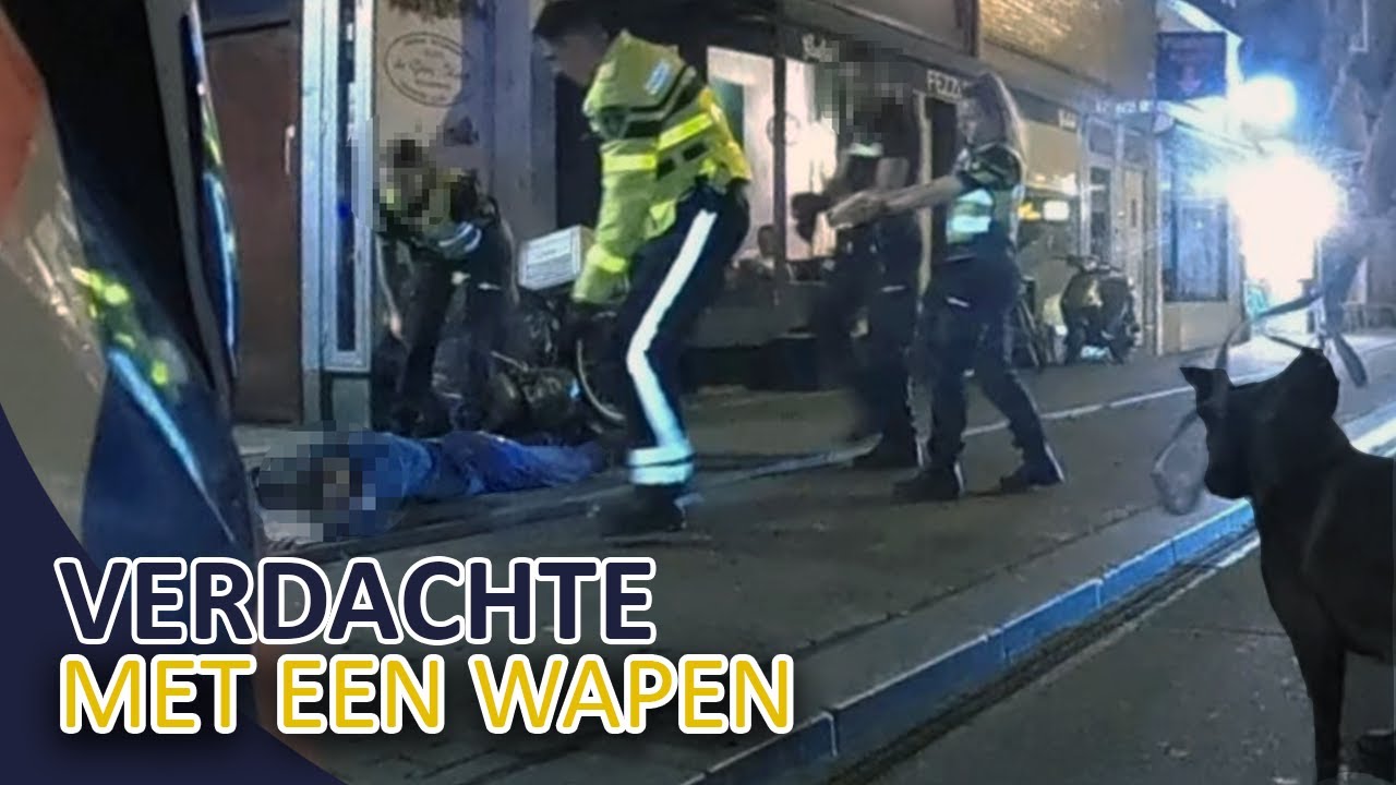 Politie | Ruzie op straat met een mes | Utrecht | Dienst op de motor | Overlast