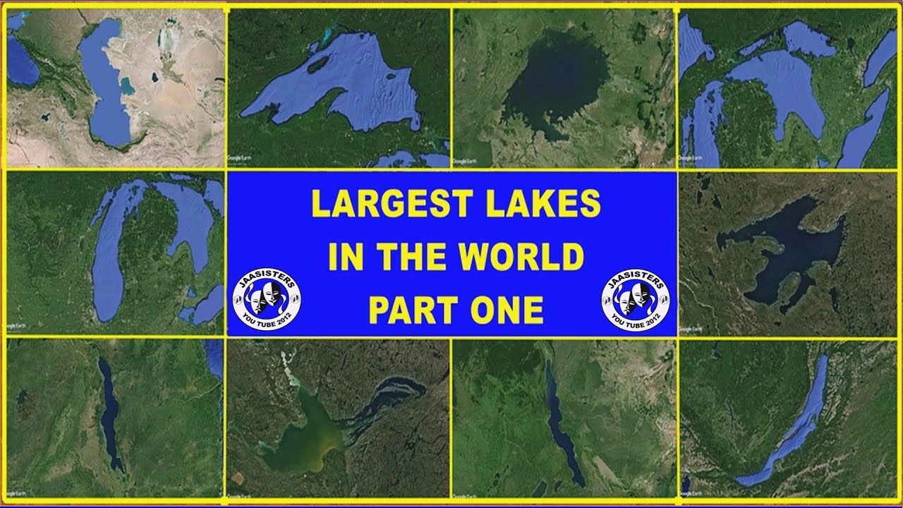 LARGEST LAKES IN THE WORLD  PART- ONE #youtube #googleearth #amazing #lake #water #ponds#sailing
