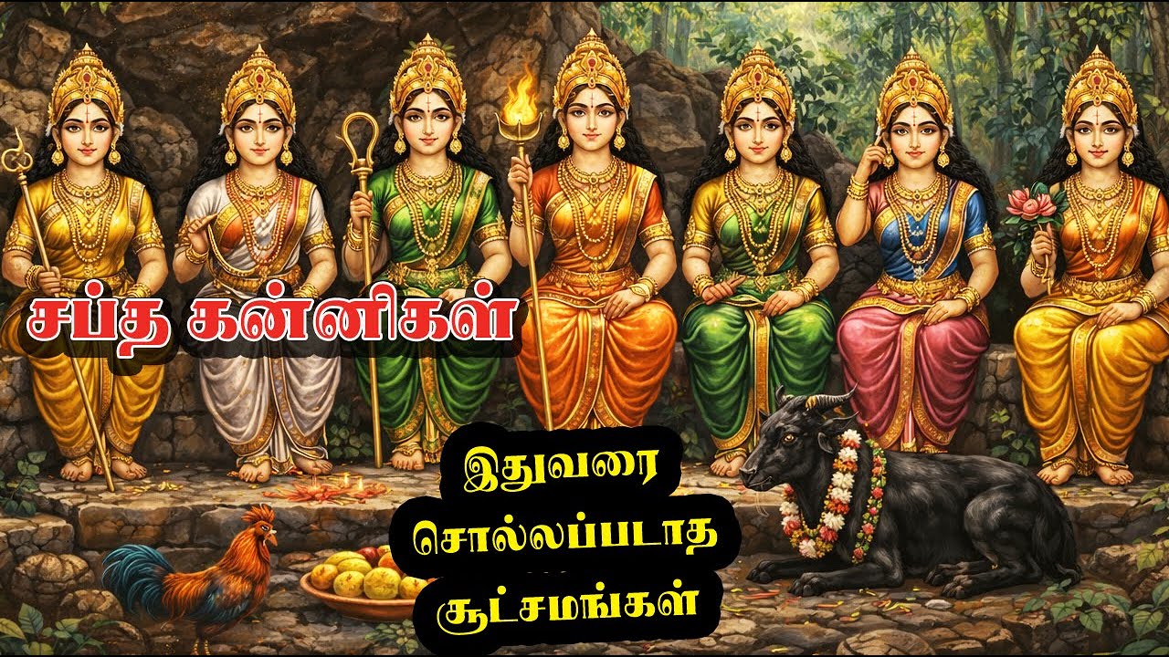 சப்த கன்னிகள் யார் ? இதுவரை சொல்லப்படாத சூட்சமங்கள் | yaanan speech | @channelartindia