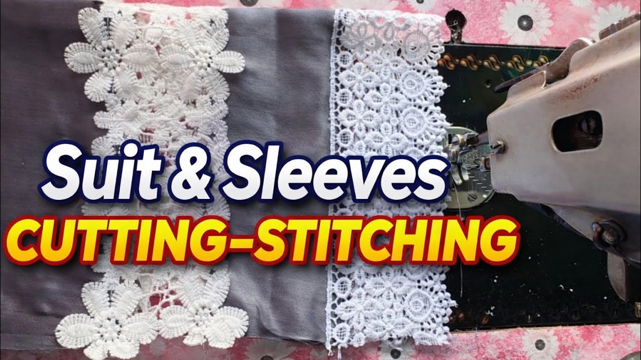 Suit and sleeves design cutting and stitching | #suit #sleevesdesign #viral #ytviral 