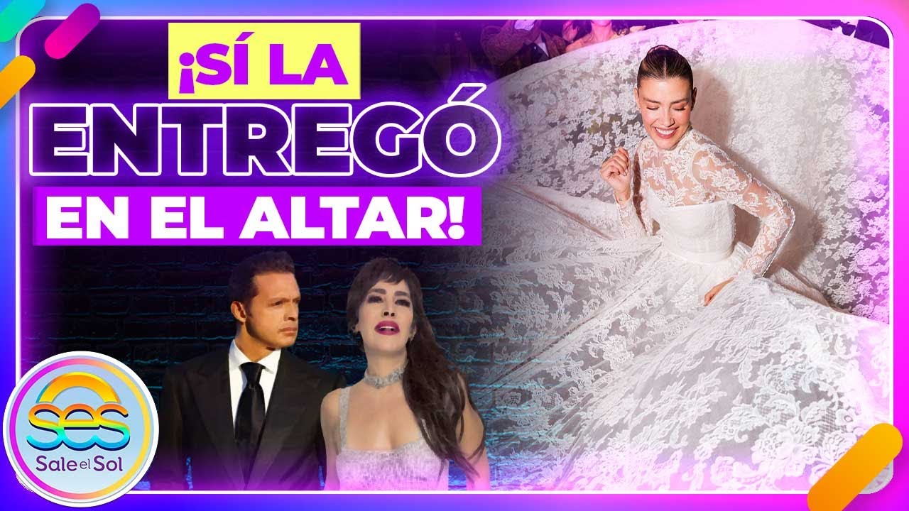 Luis Miguel y Stephanie Salas habrían ENTREGADO a Michelle Salas en el altar | Sale el Sol