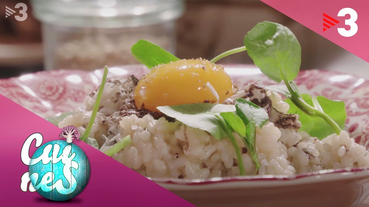 Risotto de tòfona i xiitakes - Cuines
