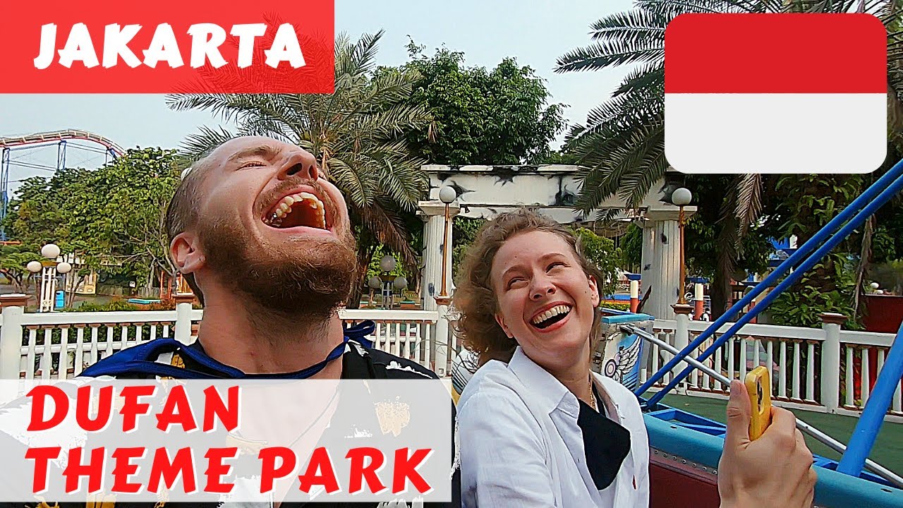 Jakarta's amusement park surprised us! | Dunia Fantasi, Ancol, KRL train and more - Vlog #20