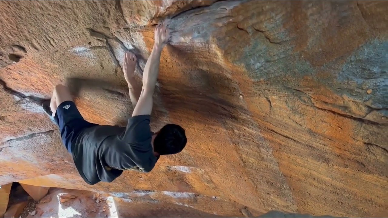 Bloody Mary, 8b+. Rocklands