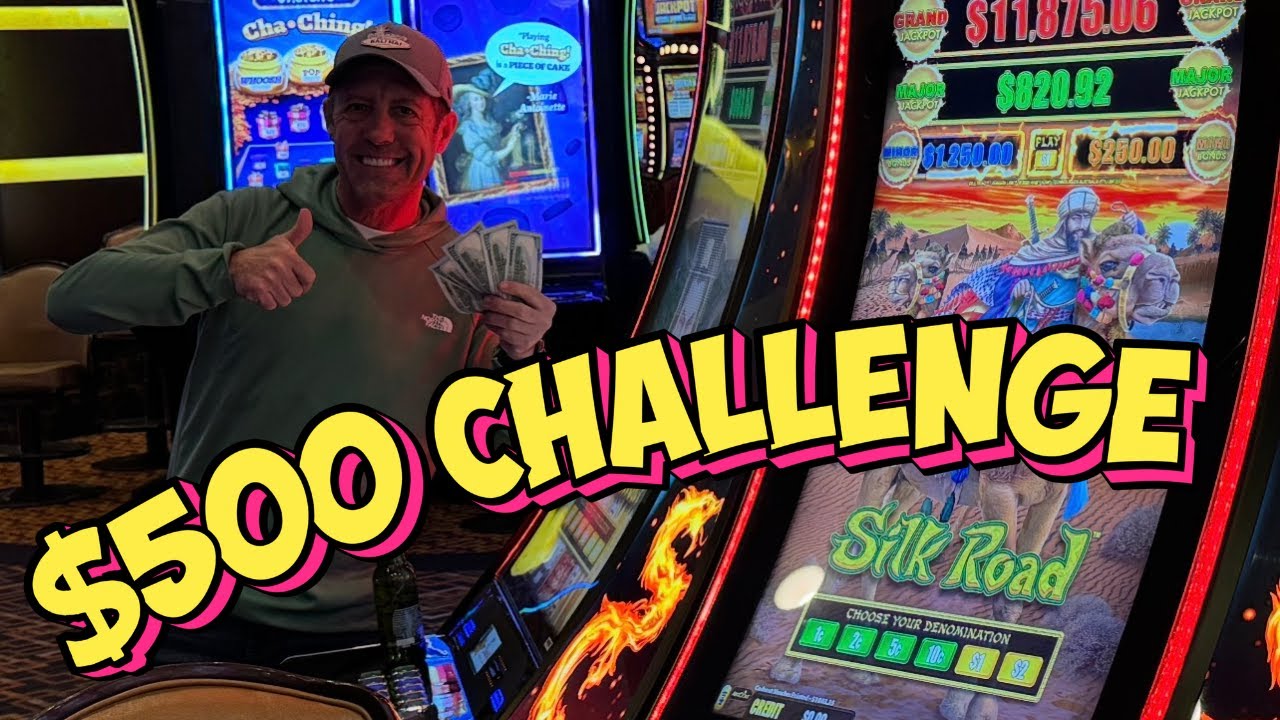 $500 Slot Machine Challenge = CRAZY RESULT