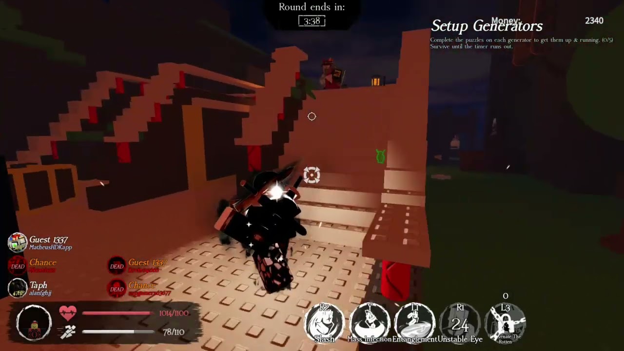 Testing my skills as lv 100 1X