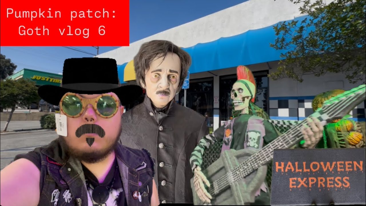 Pumpkin Patch: Goth Vlog 6 - Halloween Comes Early