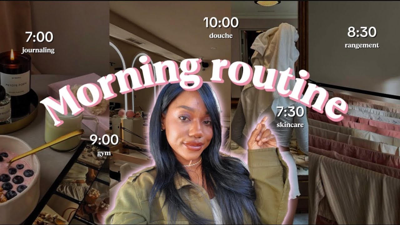 Ma MORNING ROUTINE (réaliste) #lifestyle  #morningroutine  #gym #DDCORNER #ddlifestyle 