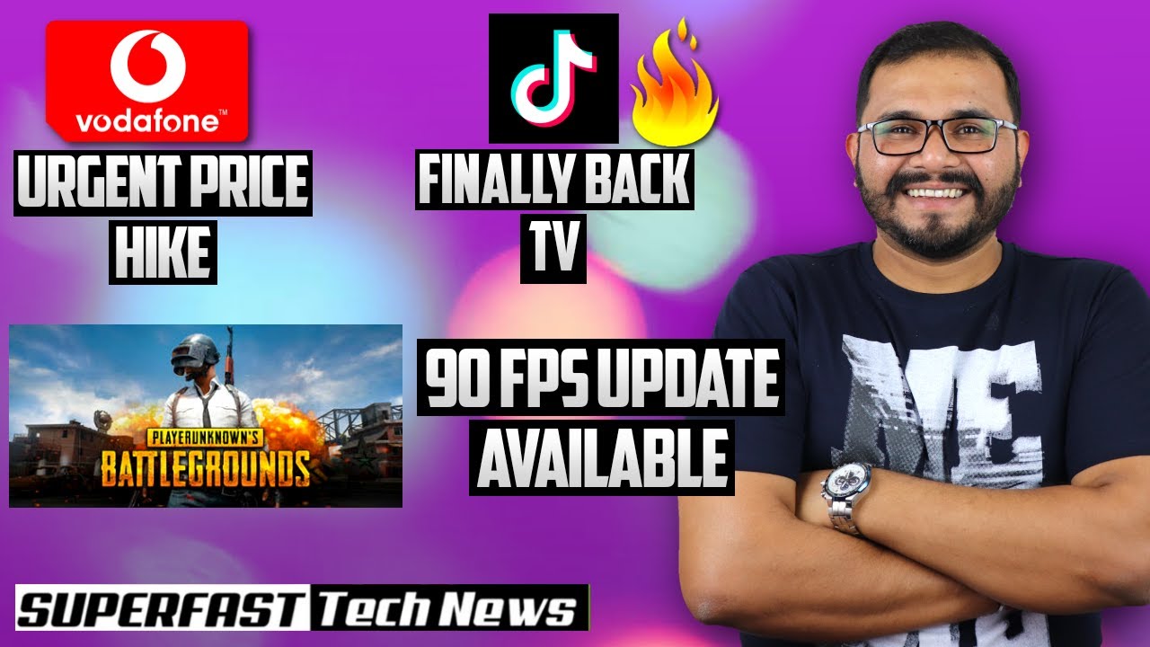#FastTechNews - Vodafone Idea Price Hike,TIKTOK Working again, Giveaway update,PUBG 90FPS Update🔥🔥🔥