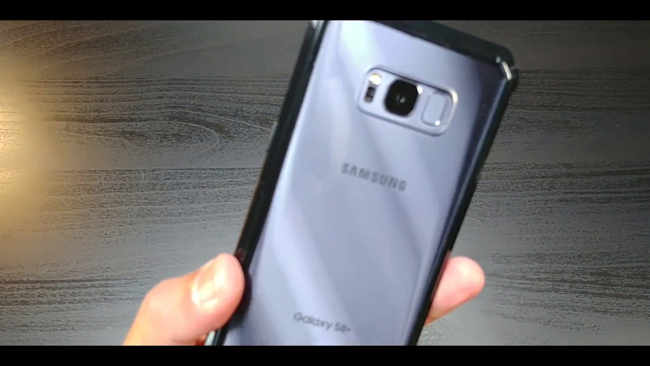 OMOTON Samsung Galaxy S8 Plus Case  (Durable Acrylic Panel)