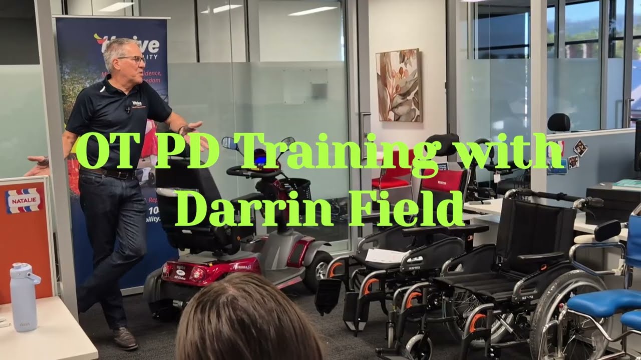 OT PD Training with Darrin Field & the Team from Living To The Max OT & Ability Action Australia