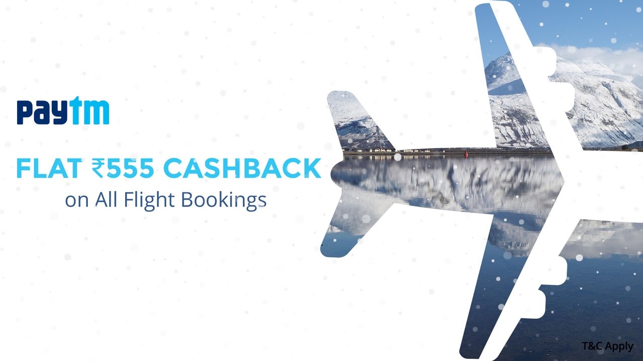 Book Flight Tickets on Paytm & Get ₹555 Cashback | How to Book a Flight Ticket in Paytm | By Paytm