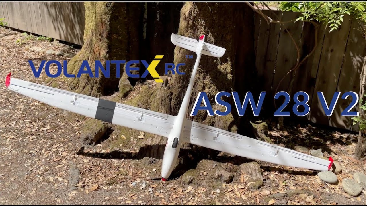 How to setup and fly your Volantex ASW 28 V2 (and flying tips) (Tip Stall Crash)