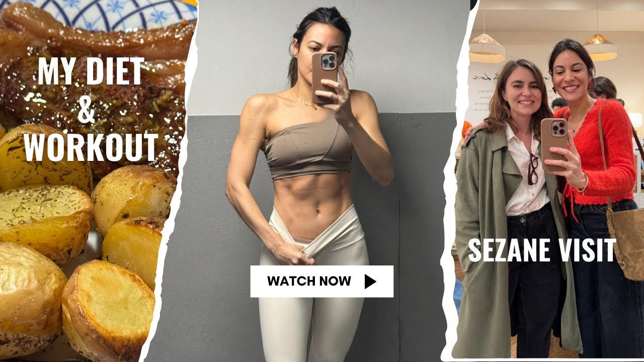 Here's my new EASY DIET, work out routine, home tour & Sezane NYC store visit QuincePartner
