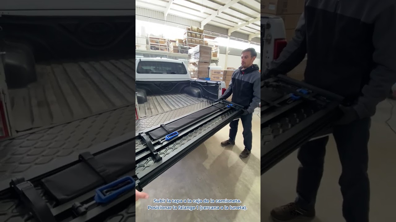 INSTALACION TAPA TIGER TOP HILUX 05/15