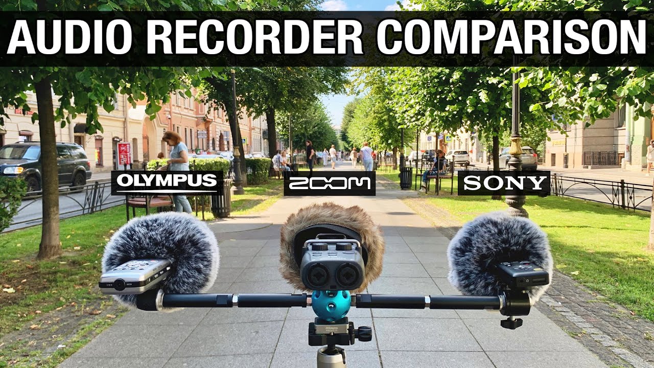 AUDIO RECORDER COMPARISON | Sony PCM A10 vs Zoom H5 vs Olympus LS-11