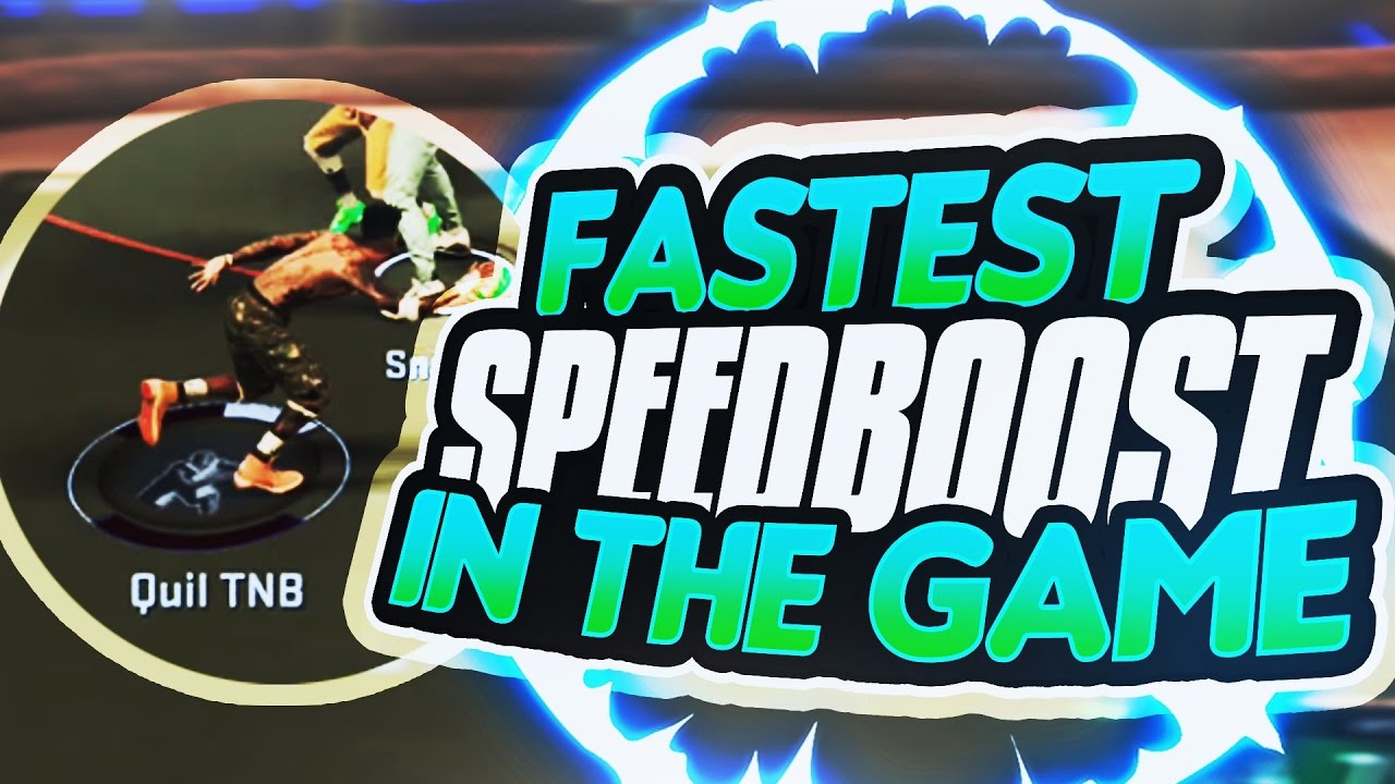 THE FASTEST SPEED BOOST IN NBA 2K17 ⚡ 🔥