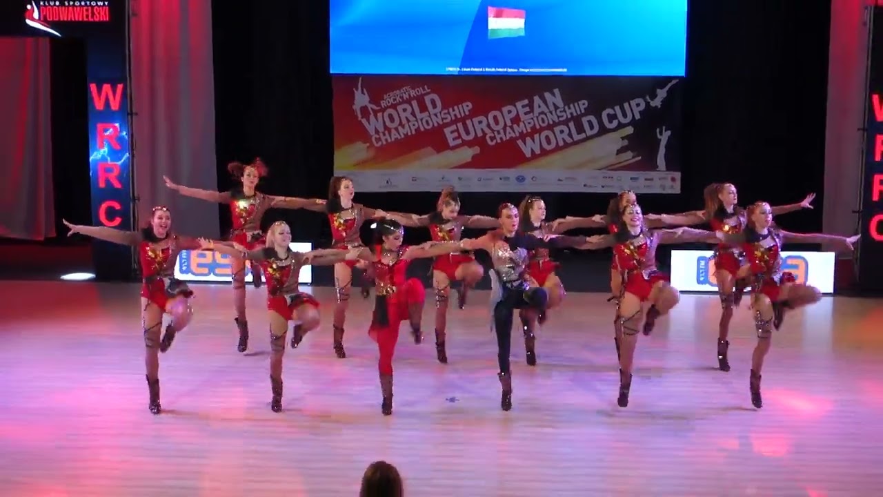 ROCK AND MAGIC SE, Hungary PARTY GIRLS Girls Formation European Championship 1. Place Krakkow