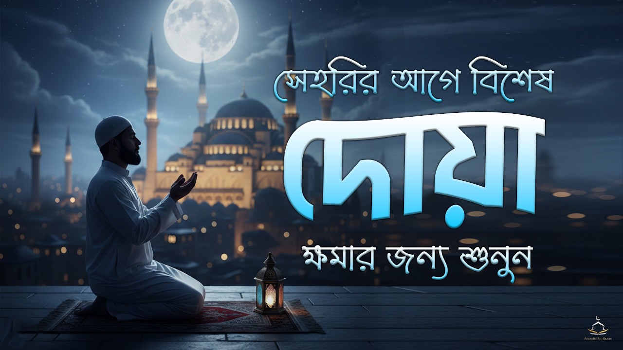 সেহরির সময় প্রতিদিন দোয়া শুনুন | আবেগময় কন্ঠে রমজানের দোয়া | Dua For Ramadan | Alaa Aqel